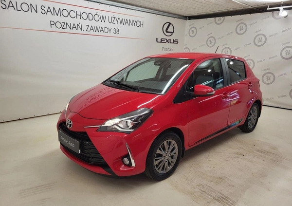 Toyota Yaris cena 54900 przebieg: 44500, rok produkcji 2017 z Pelplin małe 172